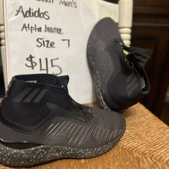 Adidas Men’s Black Shoes - Picture 2 of 4